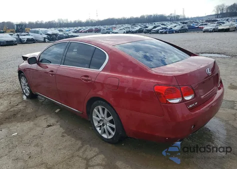 2006 Lexus Gs 300 z USA, uszkodzony, nr VIN JTHBH96S965004752